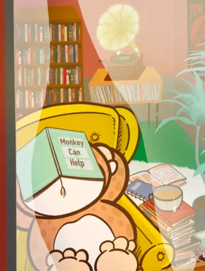 懒猴今天惬意了吗？