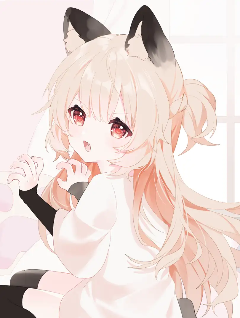 狐狸尾巴给你摸